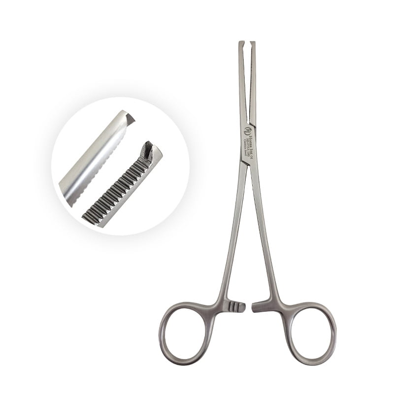 Kocher Forceps Straight with Teeth 2:1 – 20cm