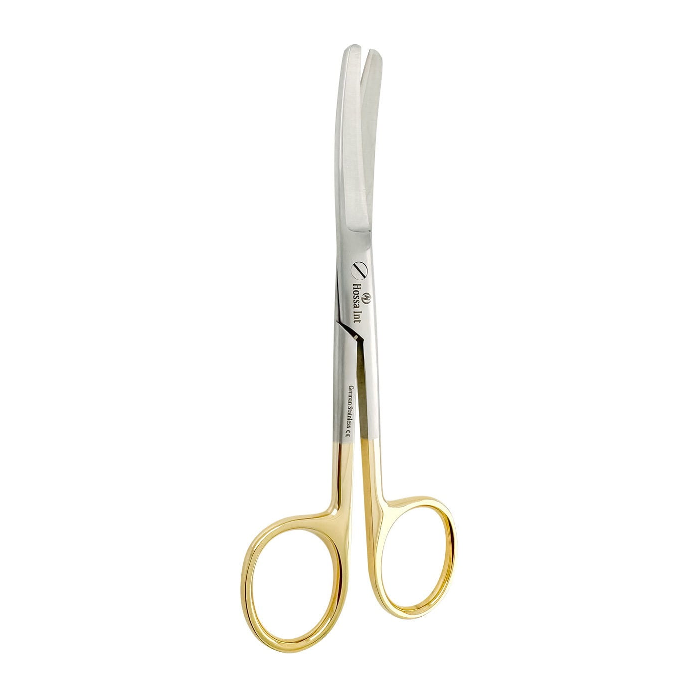 Blunt-Blunt Curved Surgical Scissors 16.5cm TC Gol