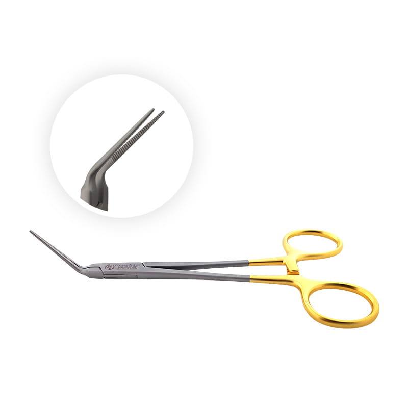 High-precision 13.5cm forceps designed for safe re