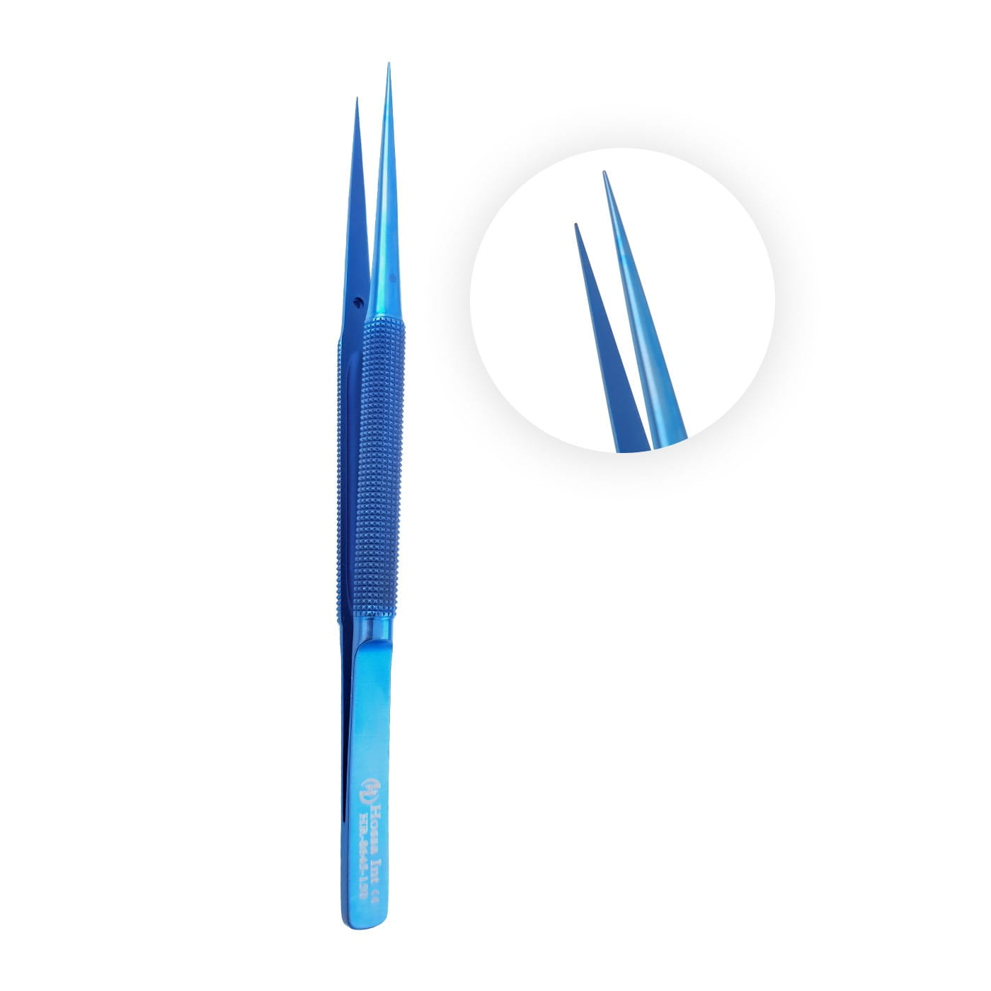 Titanium Microsurgical Tweezers, Straight, 15 cm