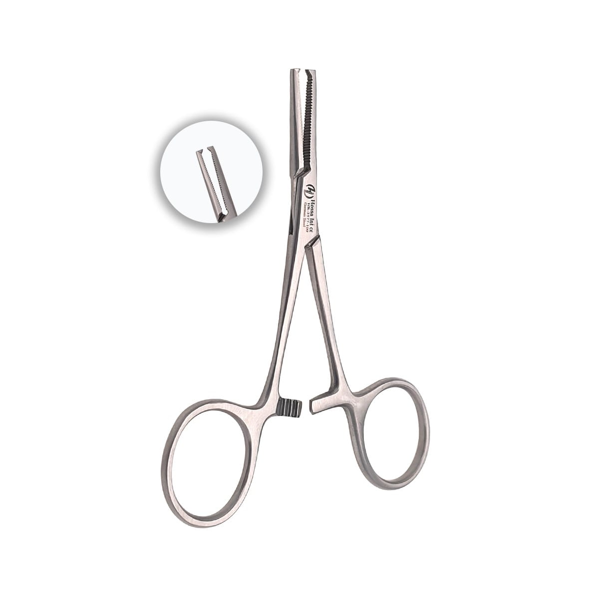Mosquito Vascular Forceps Curved with 1×2 Teeth �