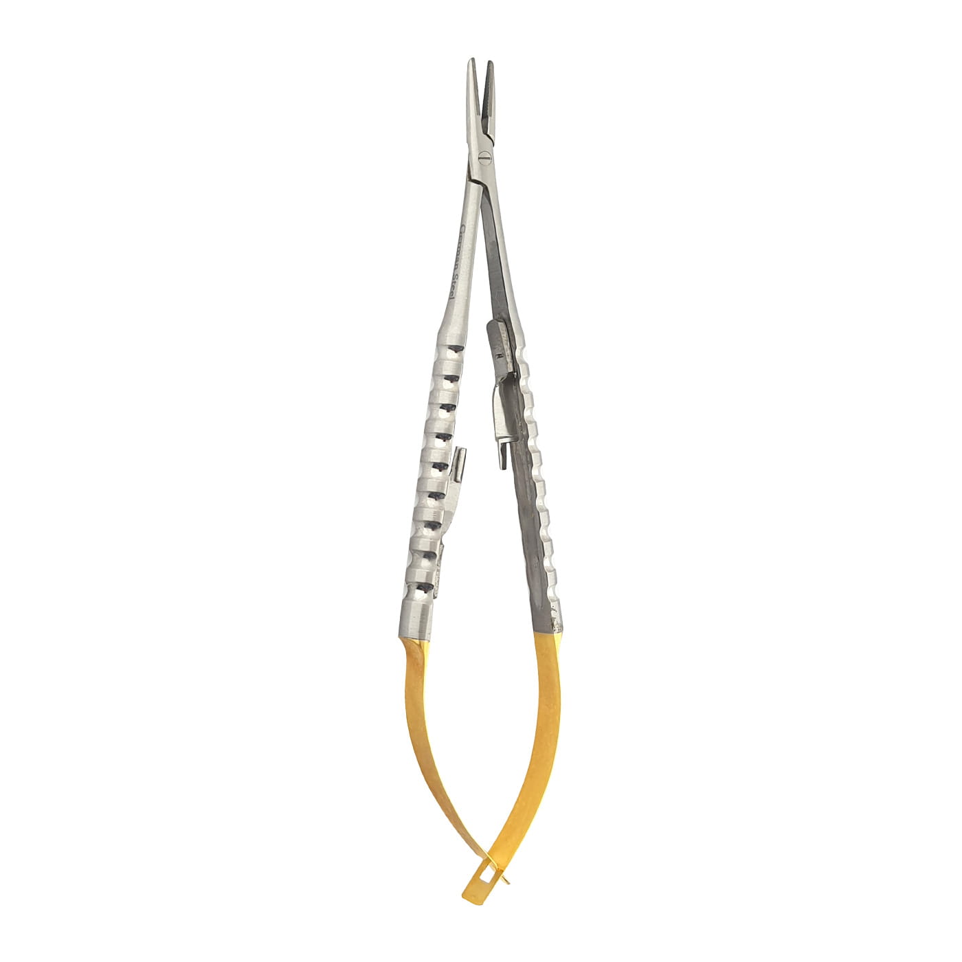 Castroviejo TC Needle Holder, Straight, Round Hand