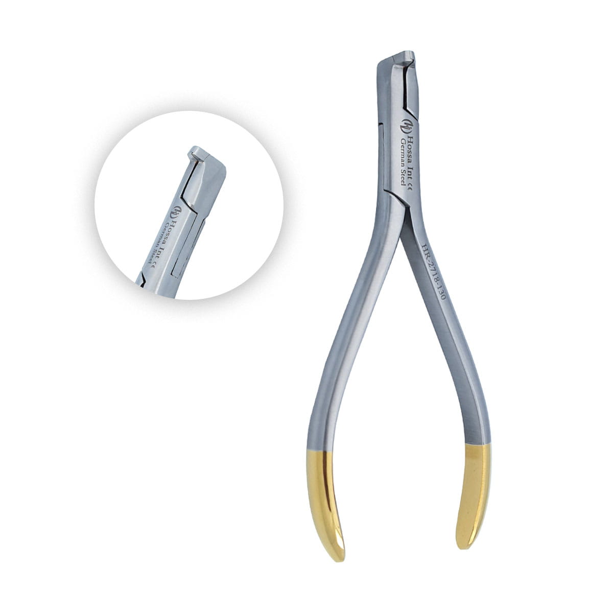 Premium TC Gold Distal Cutting & Wire Holding Forc