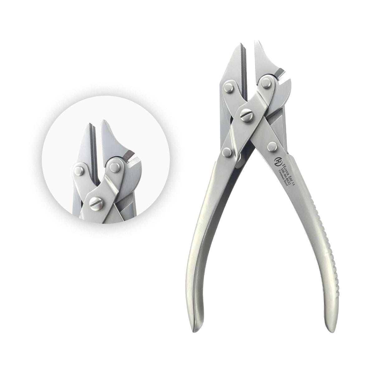 Flat Nose Wire Pliers with Cutter