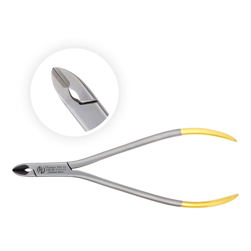 TC Gold Micro Orthodontic Ligature Cutting Pliers 