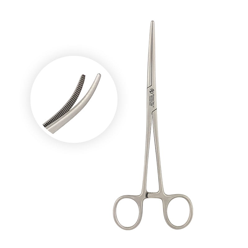 Pean Vascular Forceps Bent – 16cm