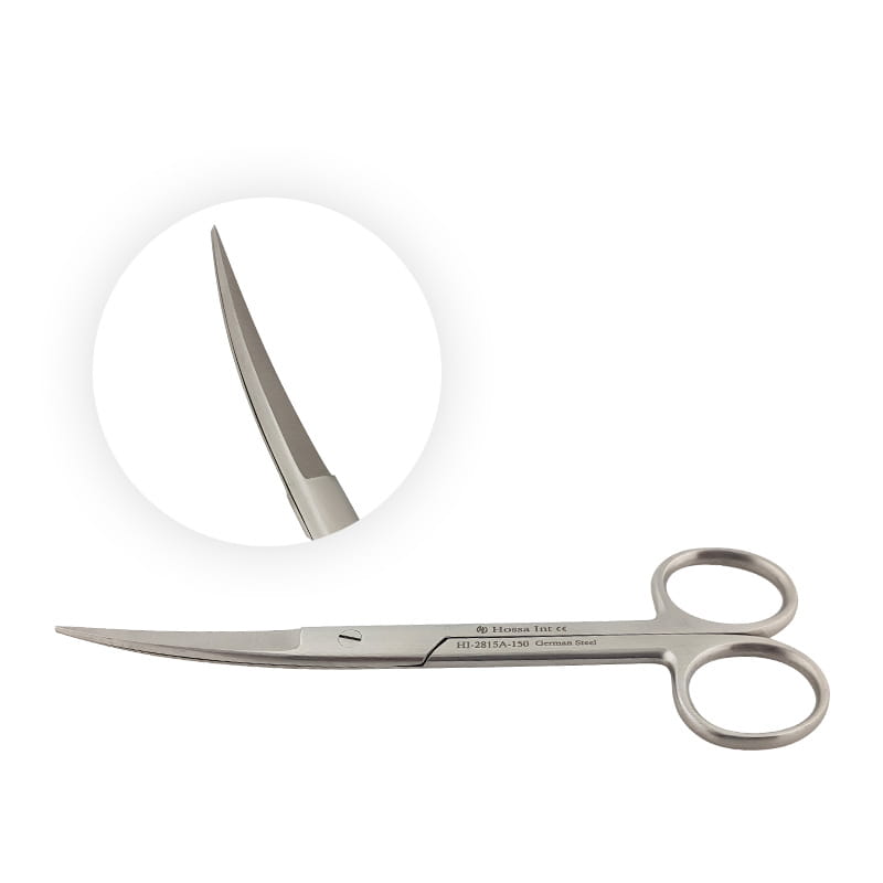 Surgical Scissors Sharp Curved 14.5cm