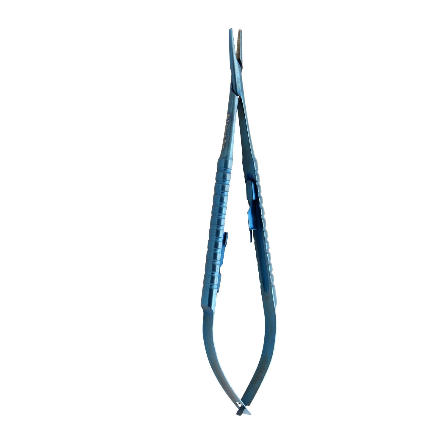 Straight Titanium Microsurgical Needle Holder, 15 