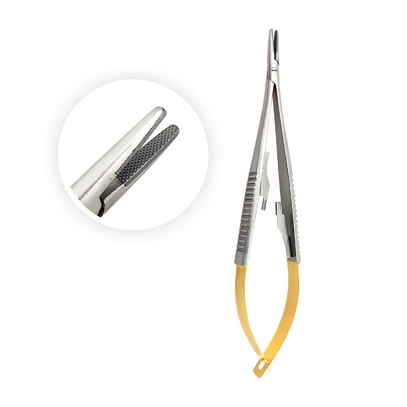 Castroviejo Micro Surgical Needle Holder, Straight