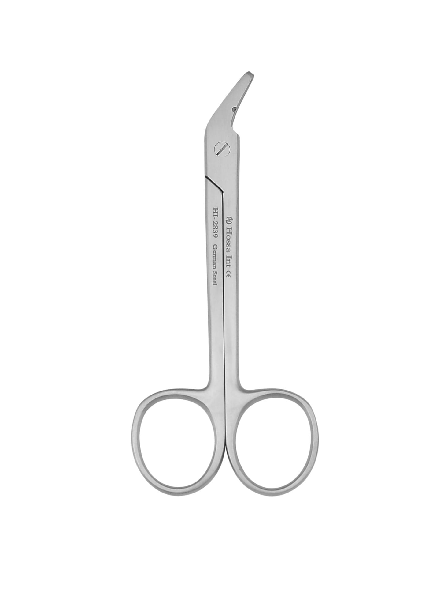Micro-Cut Crown Scissors – 12 cm, Angled, Univer