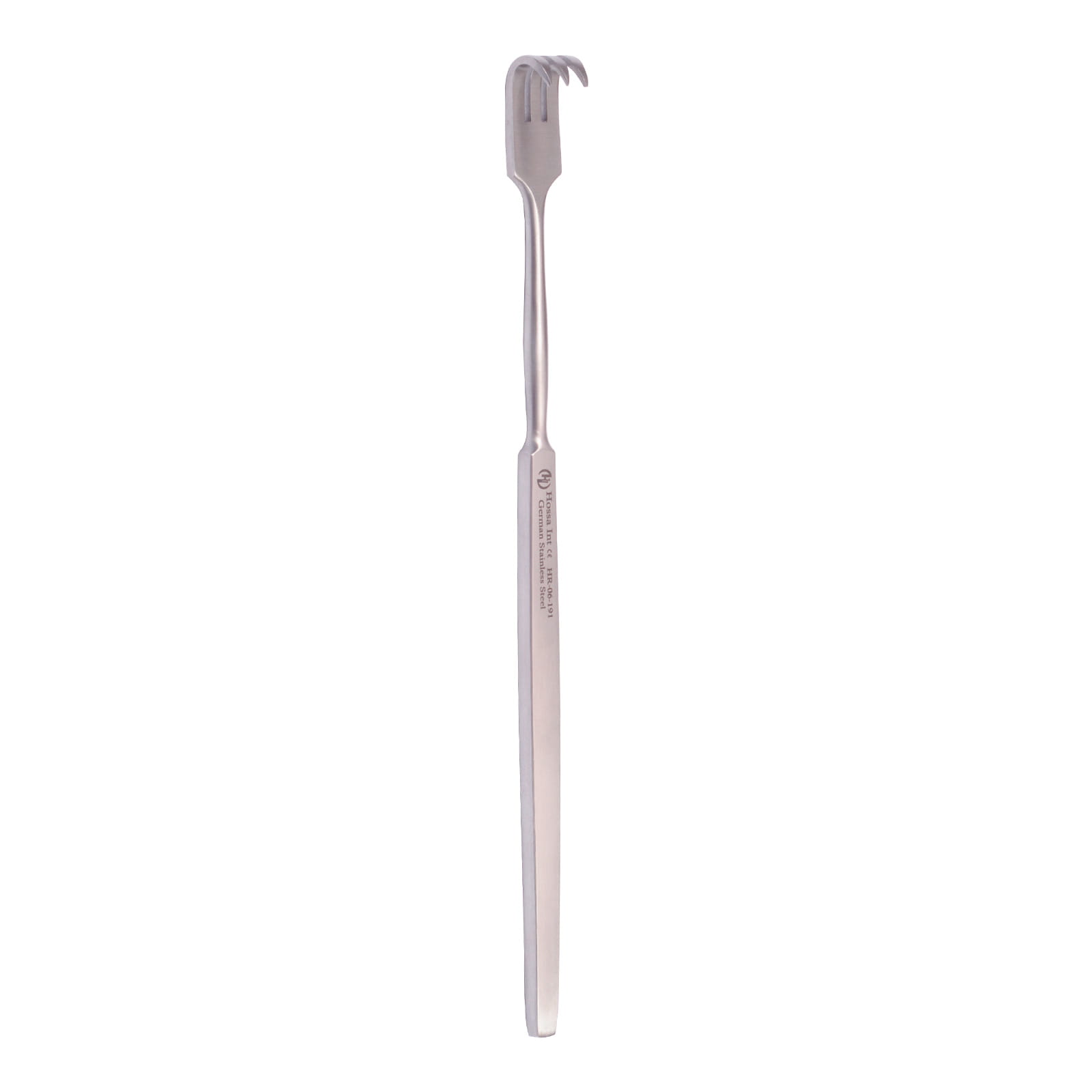 Sharp Surgical Hook, 3 Prongs, 16 cm