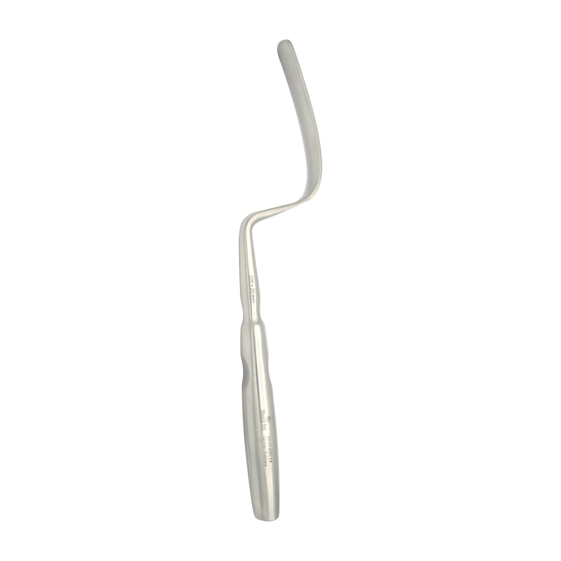 Breisky Gynecological Speculum 100×19 mm, 30 cm