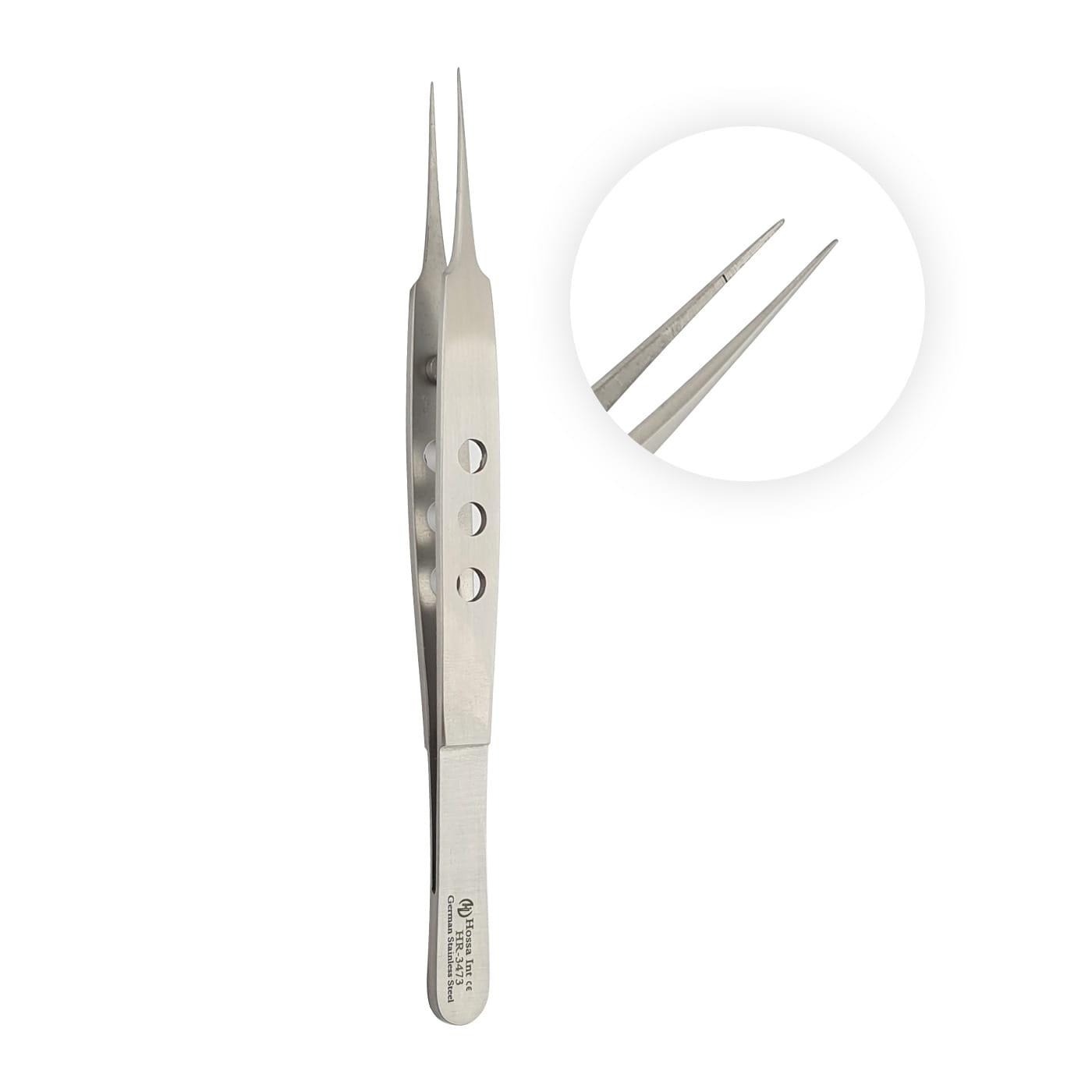 Microsurgical Tweezers Straight 15 cm